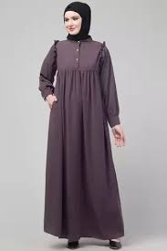 neutral-colored abayas