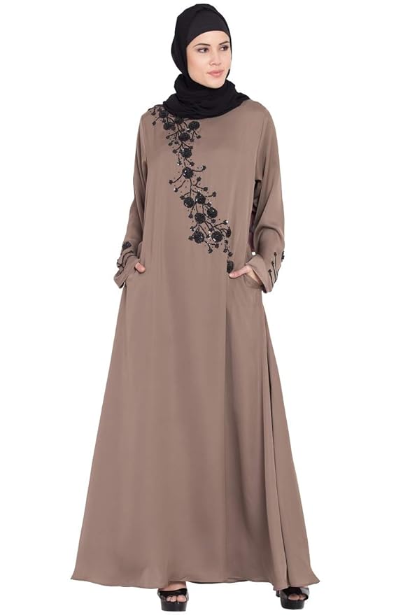 Nazneen Hand-Embellished Party Abaya