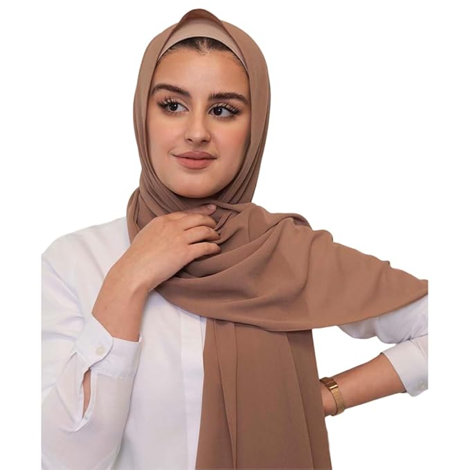 Masrat Collection Poly Georgette Hijab Scarf
